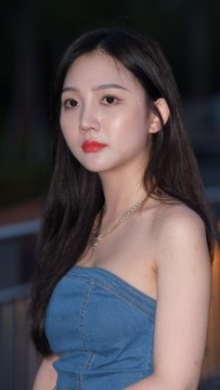 极品靓丽气质牛仔裙女神